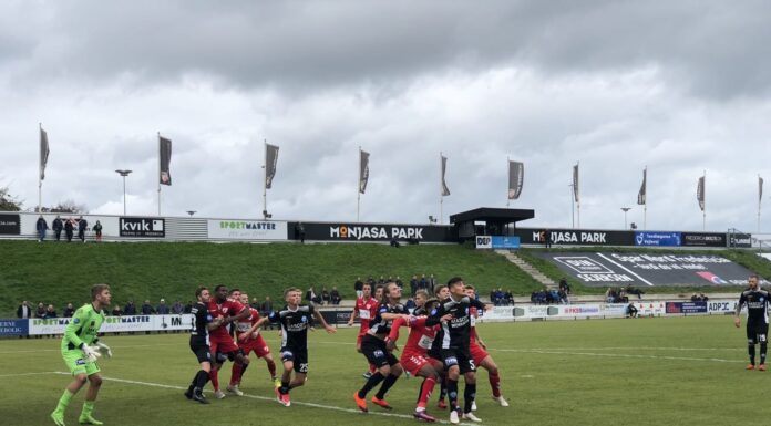 FC Fredericia - Silkeborg IF. 30. September 2018. Foto: Andreas Dyhrberg Andreassen, Fredericia AVISEN.